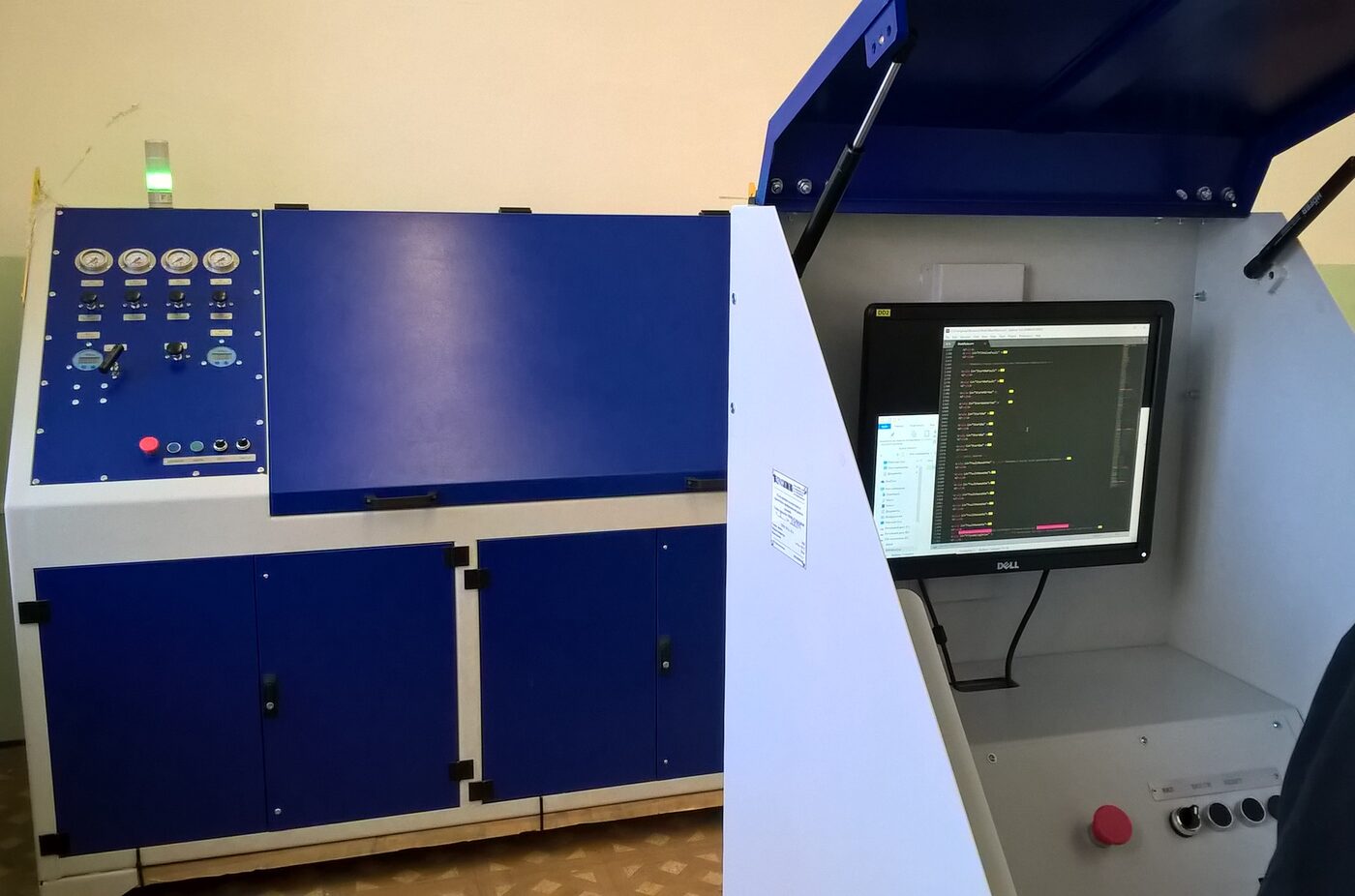 Universal Leak Test Stand — Photo