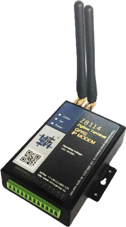 Z8114 — ZigBee + GPRS Modem